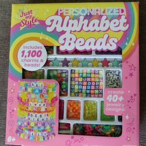 NWT Colorful Personalized Alphabet Charms and Beads